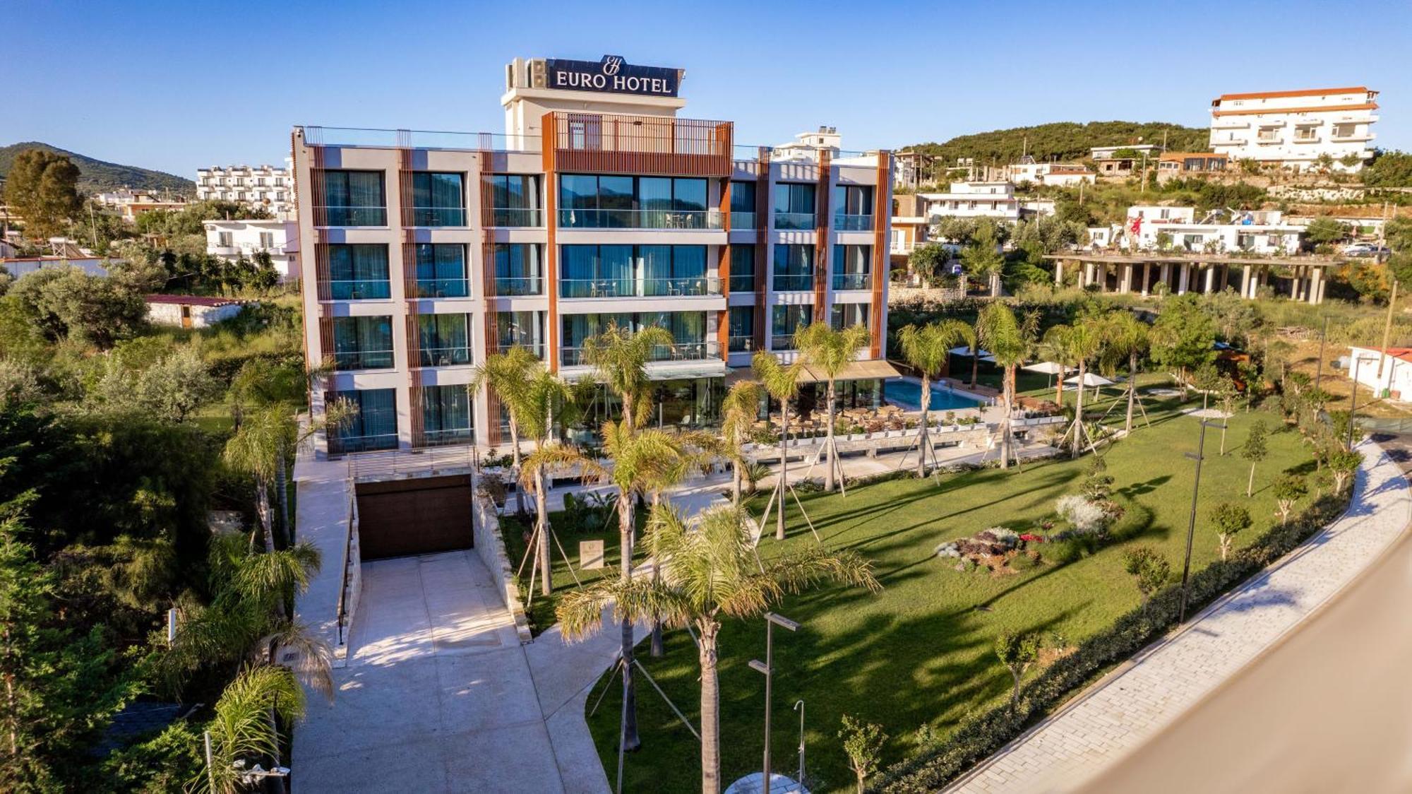 Euro Hotel Ksamil Eksteriør billede